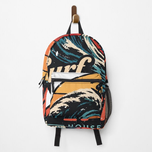 Artikelvorschau, Surf Arrakis House Atreides Vintage Sunset Surfing Wave Art entworfen und verkauft von Arezaali.