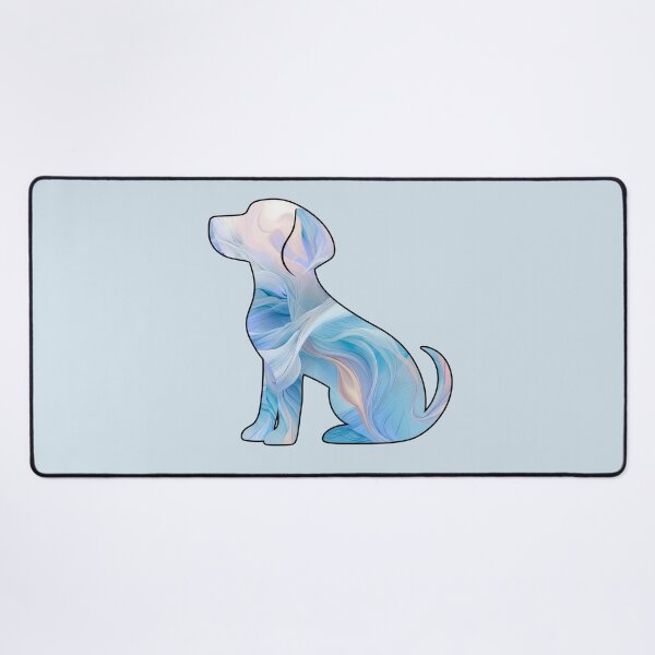 Item preview, Aqua  & Violet Colorwash puppy designed and sold by Doodles Down South.