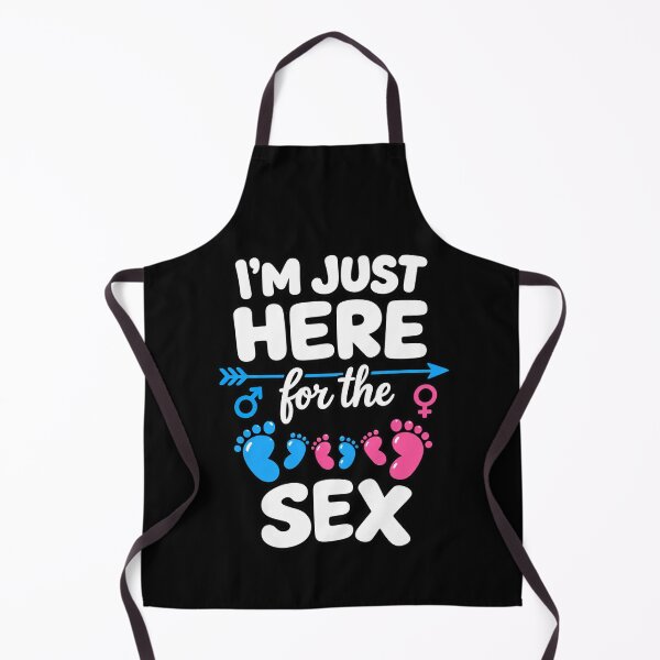 Item preview, I'm Just Here For The Sex Gender Reveal Party Funny designed and sold by slmfams.