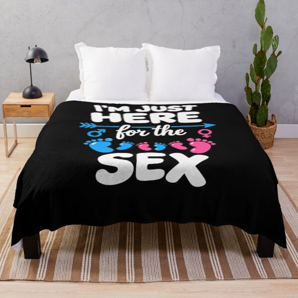 Item preview, I'm Just Here For The Sex Gender Reveal Party Funny designed and sold by slmfams.