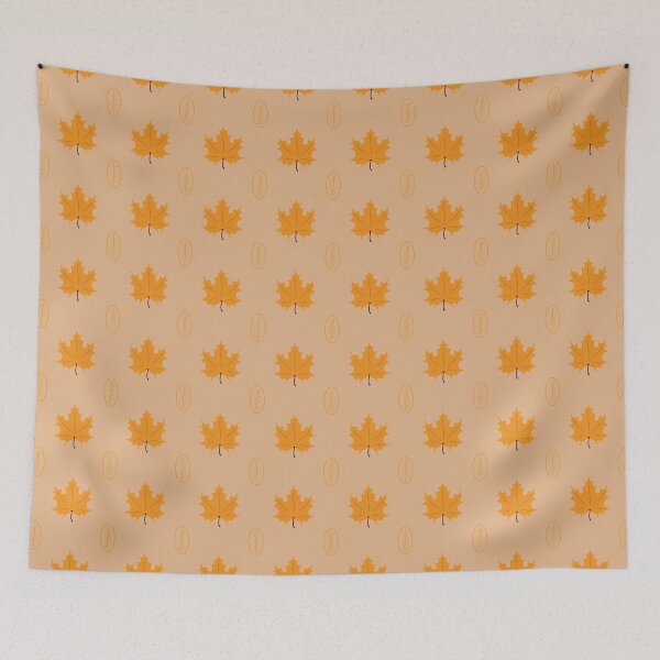 Item preview, Autumn Yellow Maple Leaves Pattern designed and sold by miawgigi.