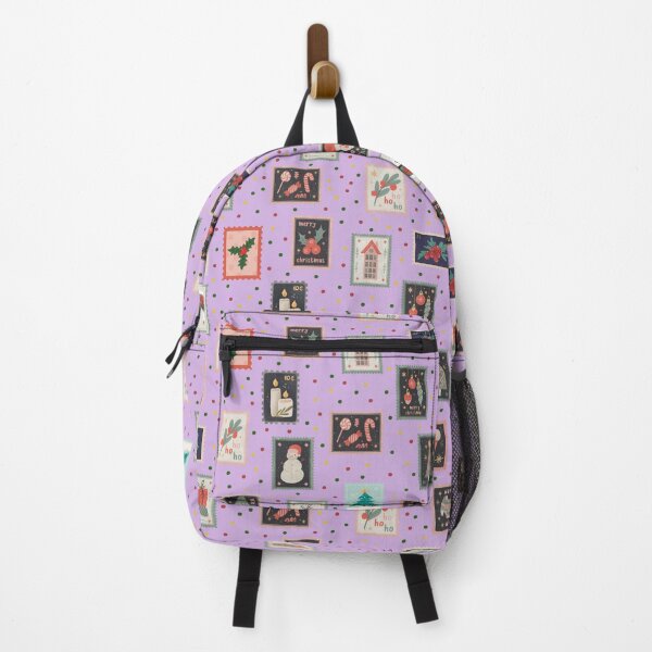 Item preview, Christmas Stamps & Dots on Light Purple designed and sold by KSimpson838.