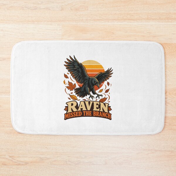 Item preview, Raven Missed the Branch designed and sold by LuveraxArt.