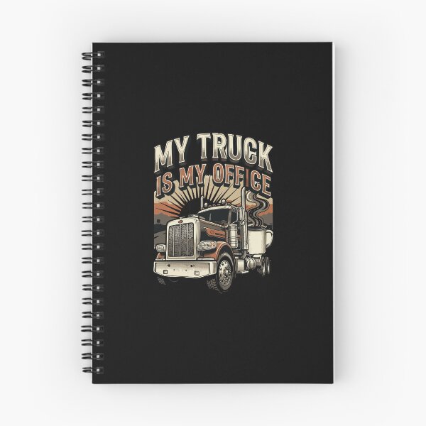 Item preview, My Truck Is My Office Mug, Funny Trucker Mug, Truck Driver Gift, CDL Driver Mug, Semi Truck Driver Tee, Long Haul Trucker Gift designed and sold by AmeliaShirts.
