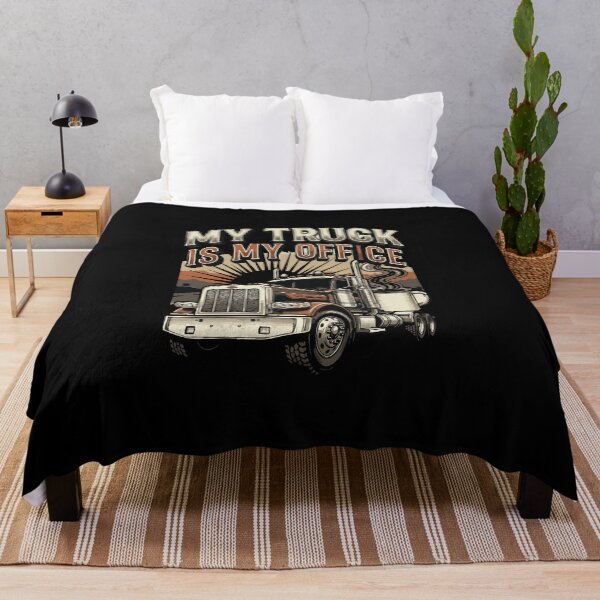 Item preview, My Truck Is My Office Mug, Funny Trucker Mug, Truck Driver Gift, CDL Driver Mug, Semi Truck Driver Tee, Long Haul Trucker Gift designed and sold by AmeliaShirts.