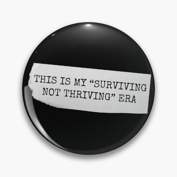Item preview, In My Surviving Not Thriving Era | Burnout Funny designed and sold by Multiply 6 by 9.