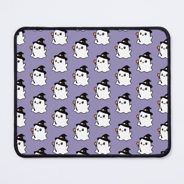 Item preview, Kawaii Witch Ghost T-Shirt Halloween Cute Little Witch Broom designed and sold by AstronautMerch.