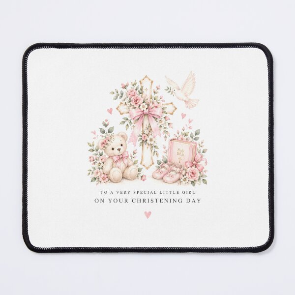 Item preview, Christening Card for Girl | Baptism Card | Baby girl christening designed and sold by Aesthetic-Avenue.