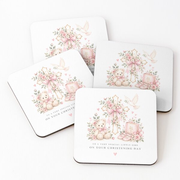 Item preview, Christening Card for Girl | Baptism Card | Baby girl christening designed and sold by Aesthetic-Avenue.