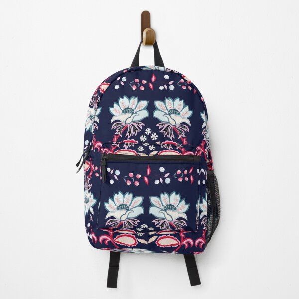 Item preview, Lotus Vine – Deep Navy designed and sold by Piret Victoria Ribas.