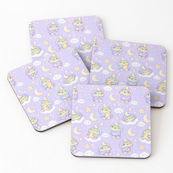 Item preview, Kawaii Frog Moon Hoodie Pattern designed and sold by Soft Berry Studio.