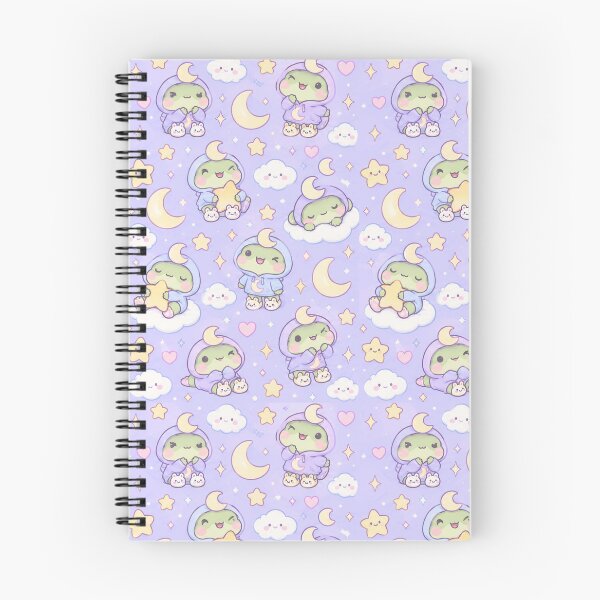 Item preview, Kawaii Frog Moon Hoodie Pattern designed and sold by Soft Berry Studio.