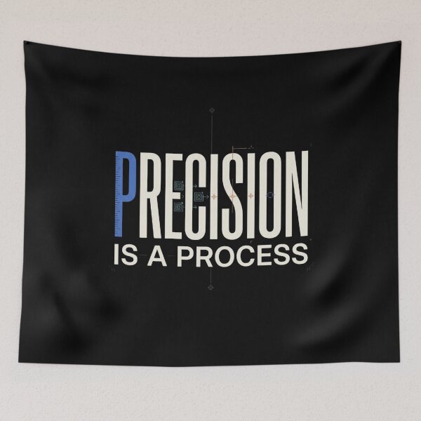 Item preview, Precision Is a Process CAD Engineering designed and sold by Amr Darwish Graphic designer.