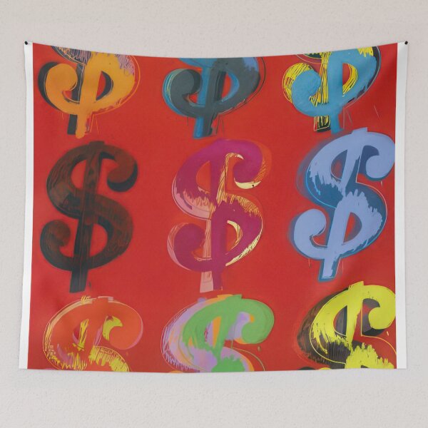 Item preview, Dollar Sign 9 (F. & S. II.285-286) (complete set) - Print by Andy Warhol designed and sold by stevengrossman.