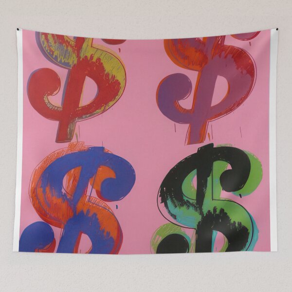 Item preview, Dollar Sign Quad (F. & S. II.281) - Print by Andy Warhol designed and sold by stevengrossman.