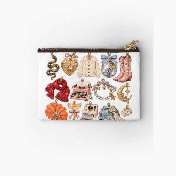 Item preview, Copy of Swiftie Eras Charm Sticker Pack – Taylor Inspired Icons, Cardigan, Mirrorball, Snake, Getaway Car & Showgirl designed and sold by taylorvinyls.