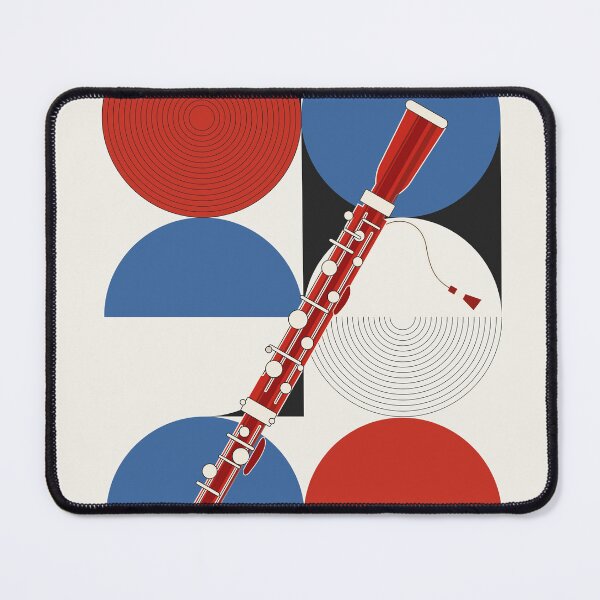 Item preview, Bassoon Art Print, Bauhaus Music Print, Bassoon Player Gift, Classical Music Art, Geometric Instrument Print, Modern Music Decor designed and sold by Studio pod Burom.