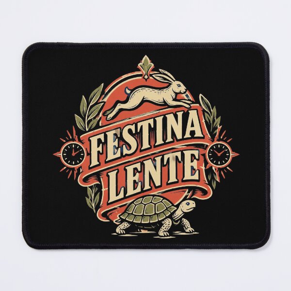 Item preview, Festina Lente Hare designed and sold by FieldsnancyArts.