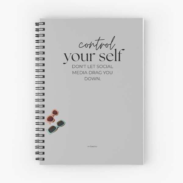 Item preview, Control Yourself Don't Let Social Media Drag You Down designed and sold by Mr besho.