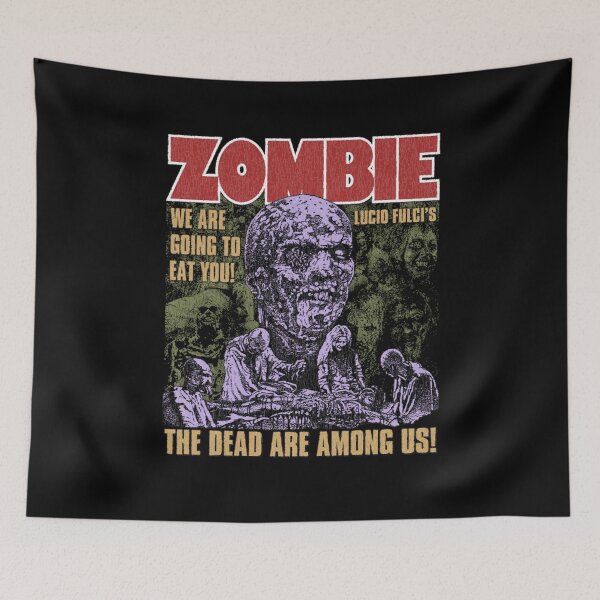 Item preview, Grey lucio fulci film Zombie Lucio Fulci   designed and sold by aidefashions.