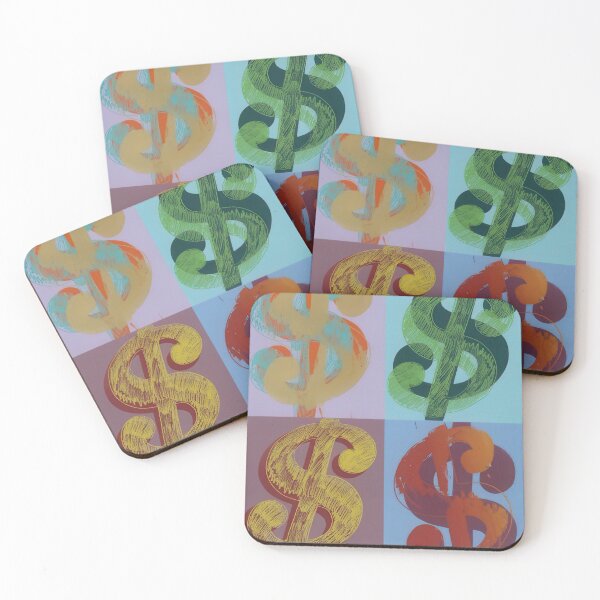 Item preview, Dollar Sign Quad (F. & S. II.283) - Print by Andy Warhol designed and sold by stevengrossman.