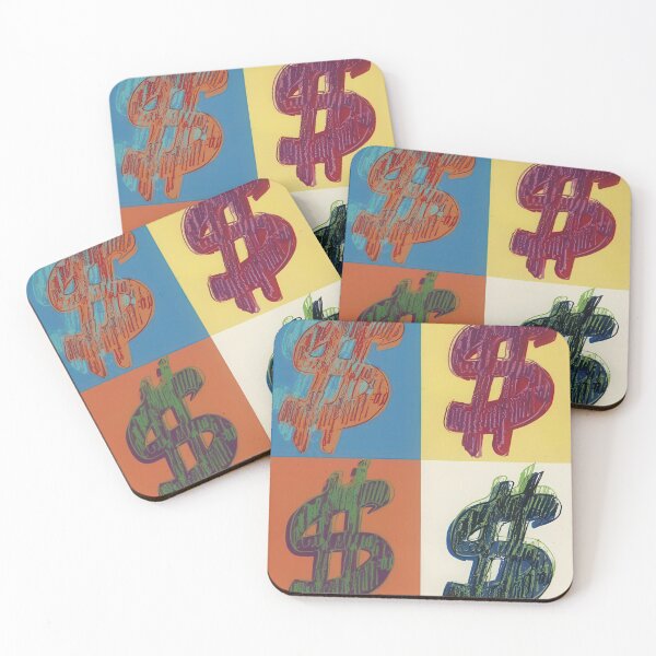 Item preview, Dollar Sign Quad (F. & S. II.284) - Print by Andy Warhol designed and sold by stevengrossman.