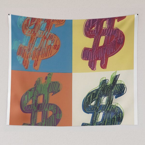 Item preview, Dollar Sign Quad (F. & S. II.284) - Print by Andy Warhol designed and sold by stevengrossman.