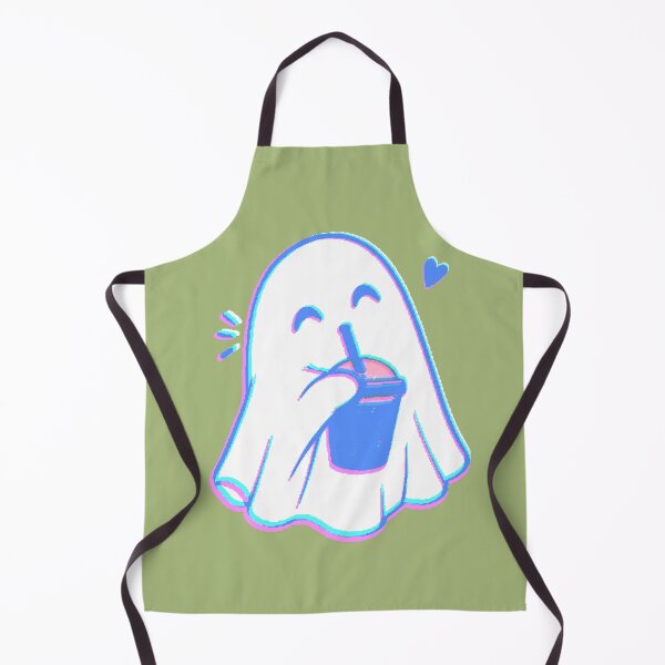 Item preview, Ghost Kawaii Bubble Tea Boba T-Shirt Cute Halloween Neon designed and sold by AstronautMerch.