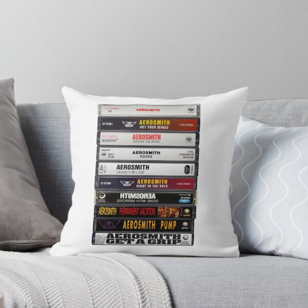 Item preview, Aerosmith - Collected Albums, Vintage Cassette Print designed and sold by Mr Mustard Prints.