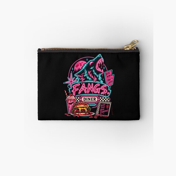 Item preview, Neon Fangs - Retro Horror Diner designed and sold by SidTastic .