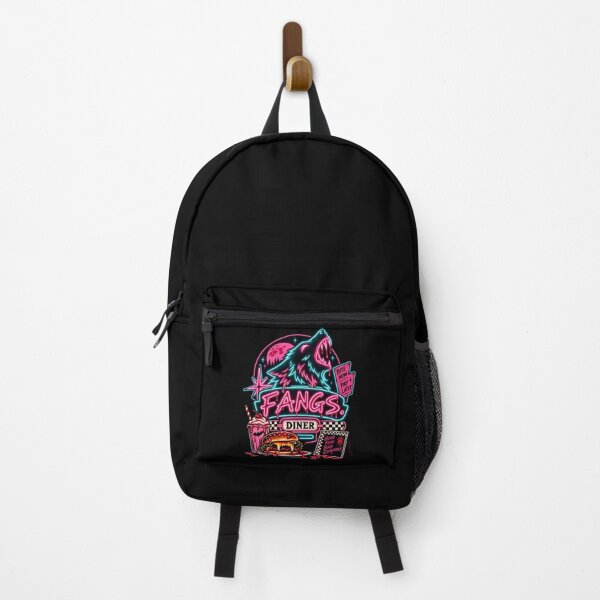 Item preview, Neon Fangs - Retro Horror Diner designed and sold by SidTastic .