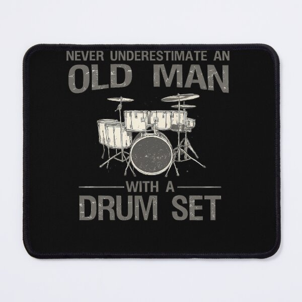 Item preview, Never Underestimate An Old Man With A Drum Set Funny Drummer Gift designed and sold by slmfams.