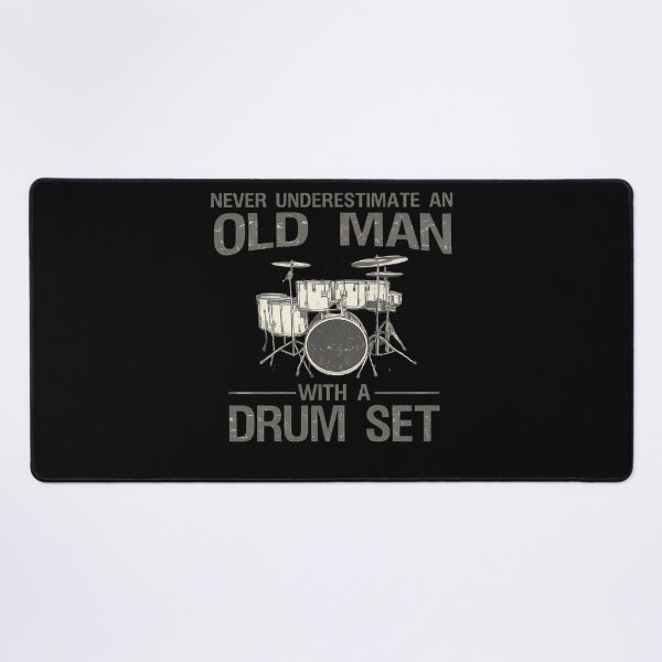 Item preview, Never Underestimate An Old Man With A Drum Set Funny Drummer Gift designed and sold by slmfams.