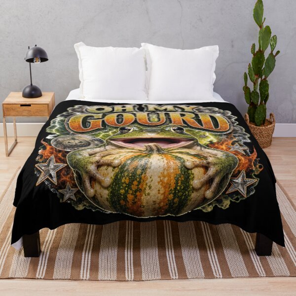 Item preview, Oh My Gourd Realistic Frog T-Shirt | Funny Autumn Pumpkin Toad Warm Orange Fall Gift designed and sold by illeN-Art-World.