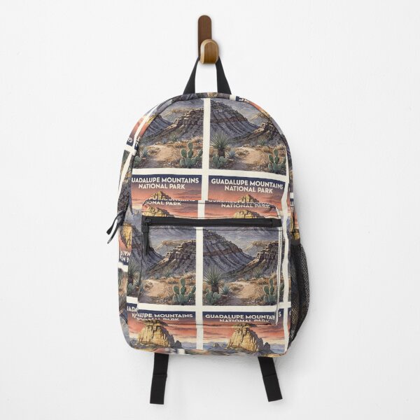 Item preview, Guadalupe Mountains National Park Texas Vintage Watercolor Travel designed and sold by Teelogic.