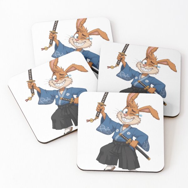 Item preview, Rabbit a Japanese Warrior  designed and sold by Tule2.