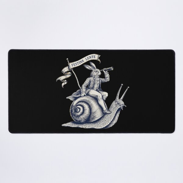 Item preview, Festina Lente Rabbit designed and sold by FieldsnancyArts.