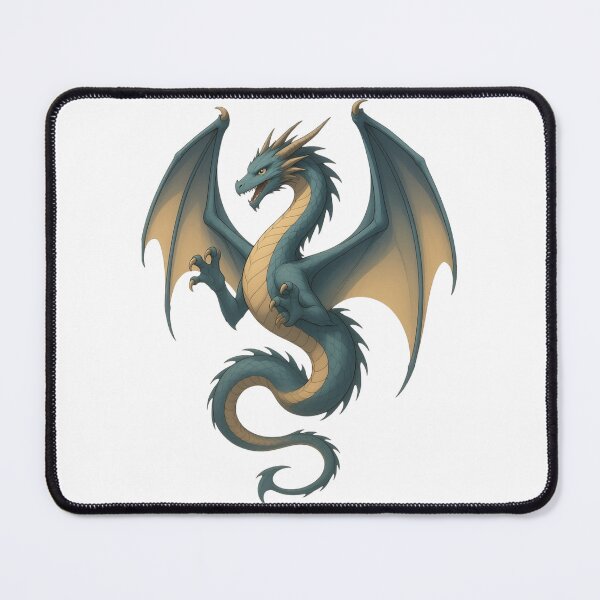 Item preview, Majestic Winged Dragon Illustration designed and sold by VibeDistrictLab.