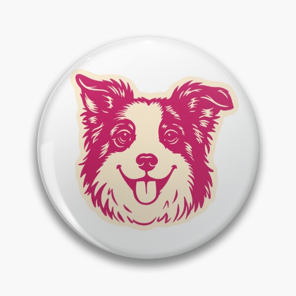 Item preview, Cute Border Collie Portrait Illustration designed and sold by mafervicenttin.