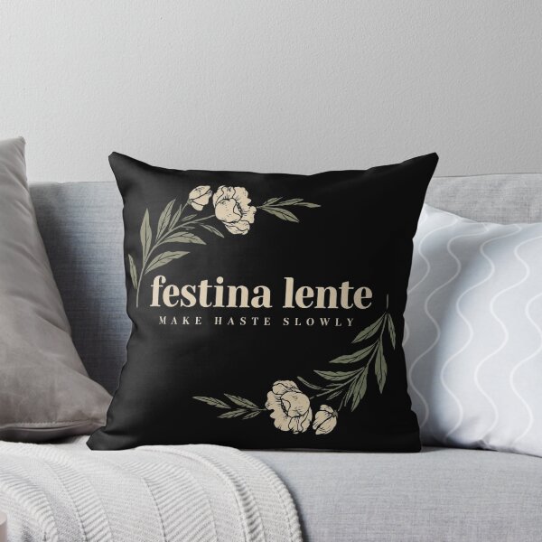 Item preview, Festina Lente Botanical designed and sold by FieldsnancyArts.