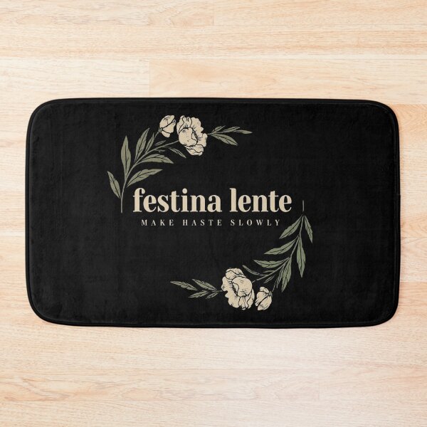 Item preview, Festina Lente Botanical designed and sold by FieldsnancyArts.