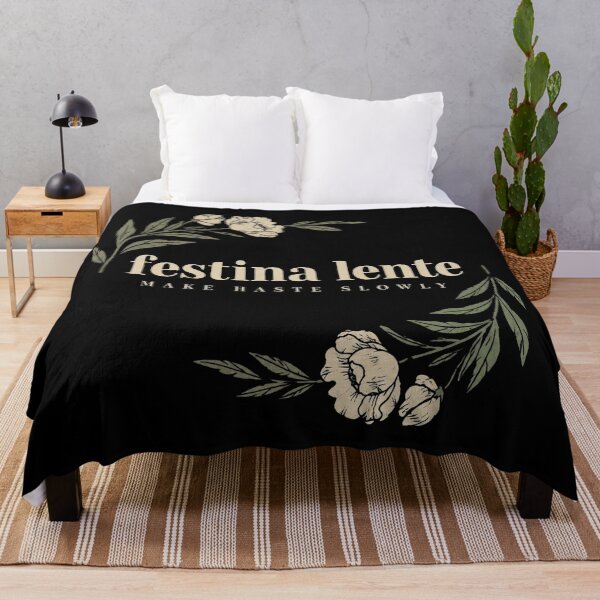 Item preview, Festina Lente Botanical designed and sold by FieldsnancyArts.