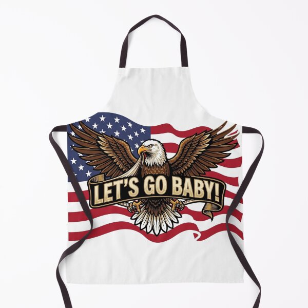 Item preview, Let's Go Baby American Pride design designed and sold by Mad Apparel.
