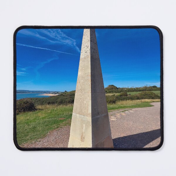 Item preview, Jurassic Coast Geoneedle Monument | Exmouth Devon Coastal Photography designed and sold by leonwoods.