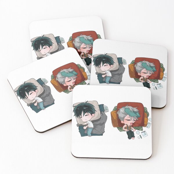 Item preview, Ivan Till chibi sleeping together designed and sold by Only Words.