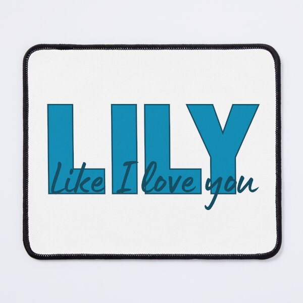 Item preview, LILY - Like I Love You designed and sold by Maria is Loud.