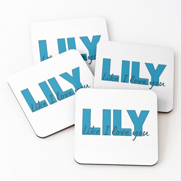 Item preview, LILY - Like I Love You designed and sold by Maria is Loud.