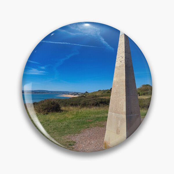 Item preview, Jurassic Coast Geoneedle Monument | Exmouth Devon Coastal Photography designed and sold by leonwoods.