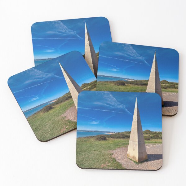 Item preview, Jurassic Coast Geoneedle Monument | Exmouth Devon Coastal Photography designed and sold by leonwoods.