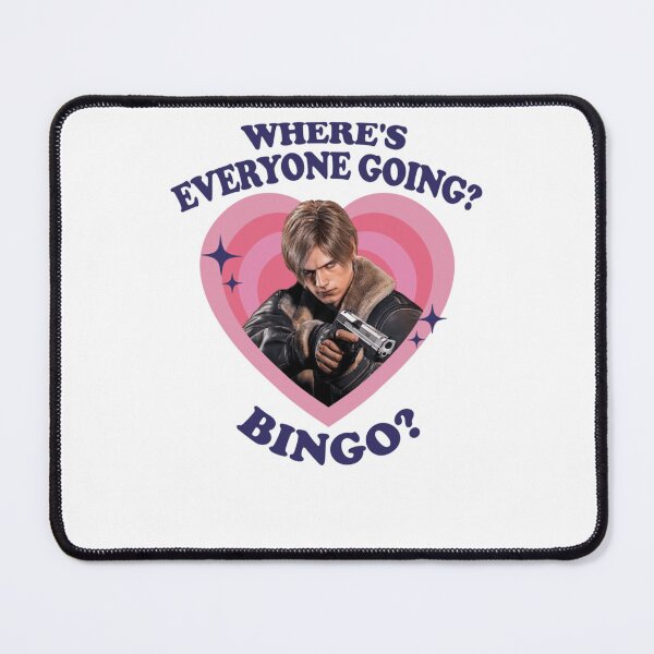 Item preview, Leon Kennedy Where's Everyone Going Bingo  designed and sold by radercolorfuls.